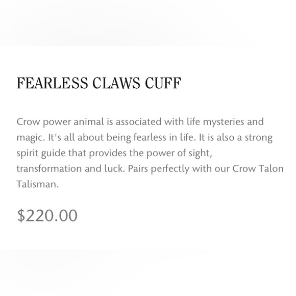 Verameat Fearless Talon Cuff / Brass - Picture 4 of 12